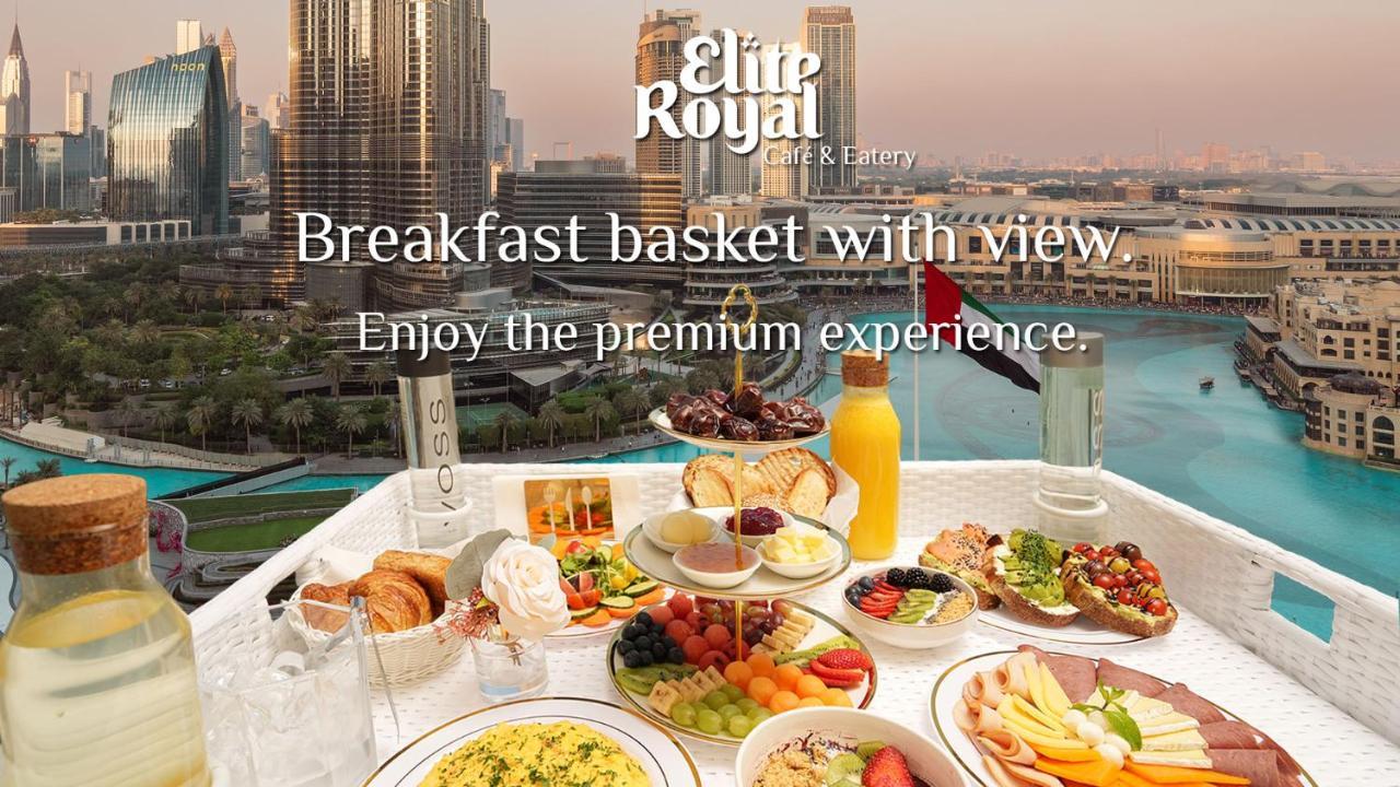 Elite Royal Apartment - Full Burj Khalifa & Fountain View - Palace Dubai Esterno foto